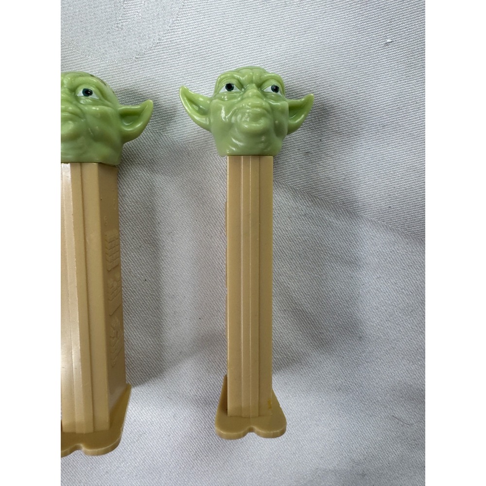 Star Wars Pez Dispenser Lot of 7 Yoda Darth Vader Princess Leia Chewbacca C-3PO - Picture 5 of 16